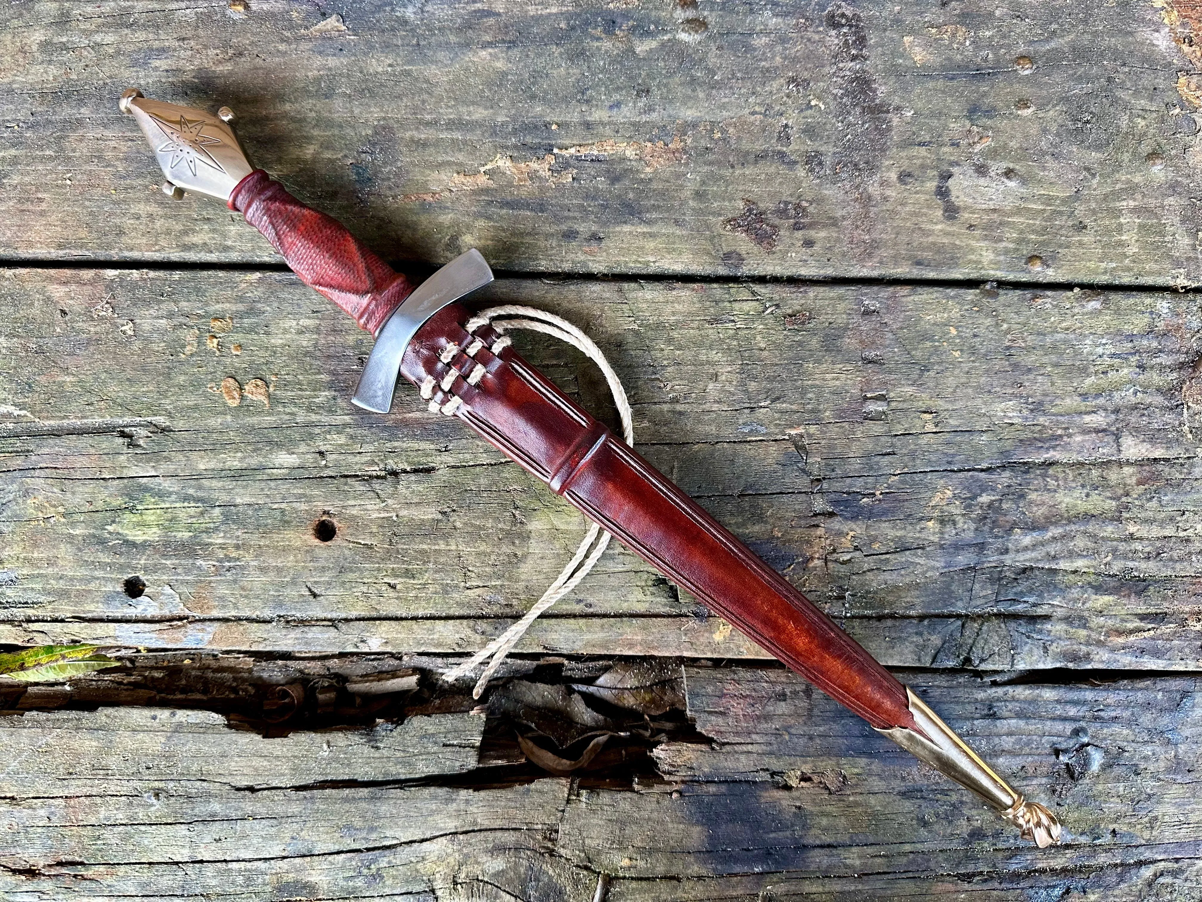 14/15thC medieval Southern French quillon dagger