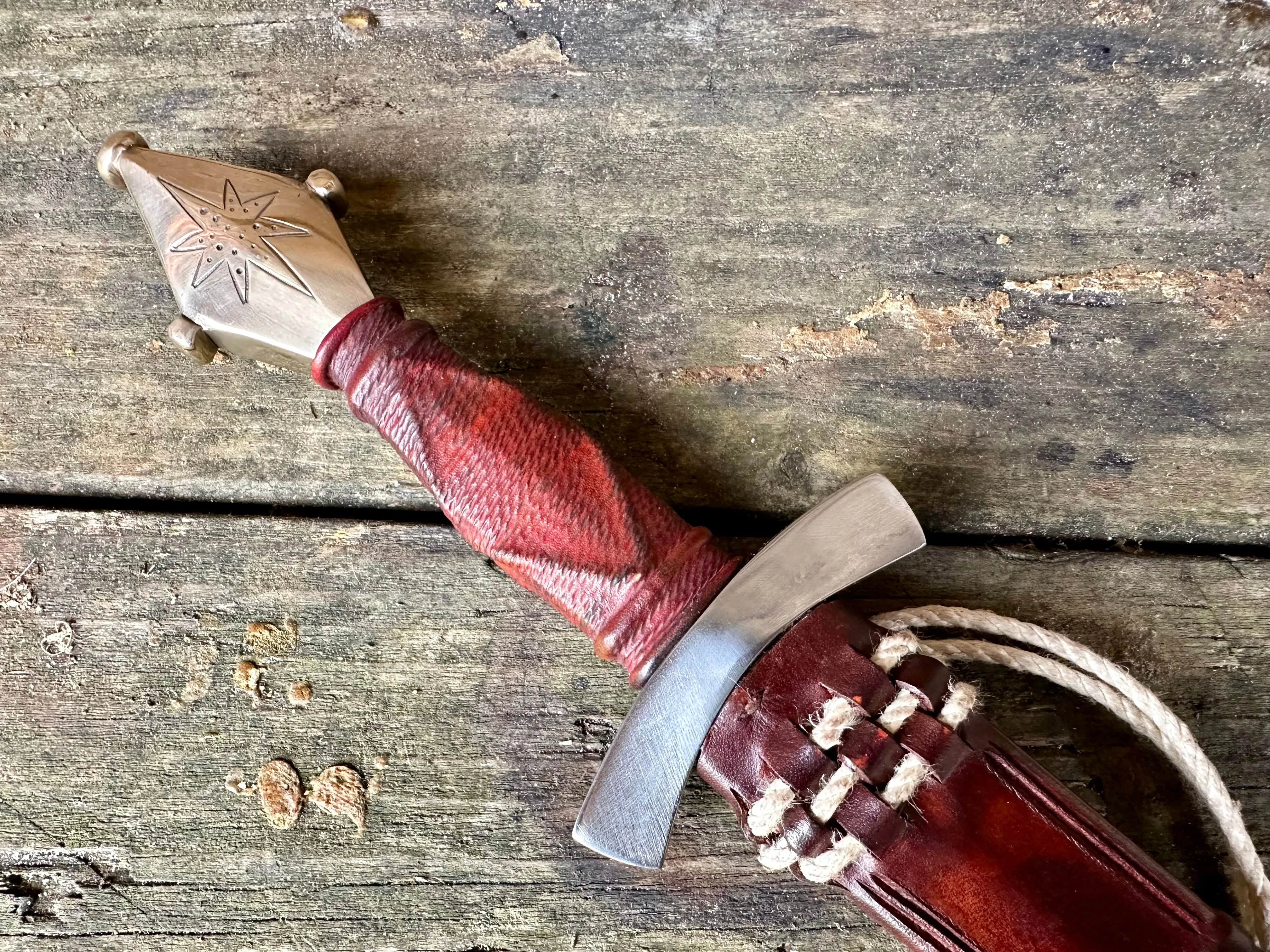 14/15thC medieval Southern French quillon dagger