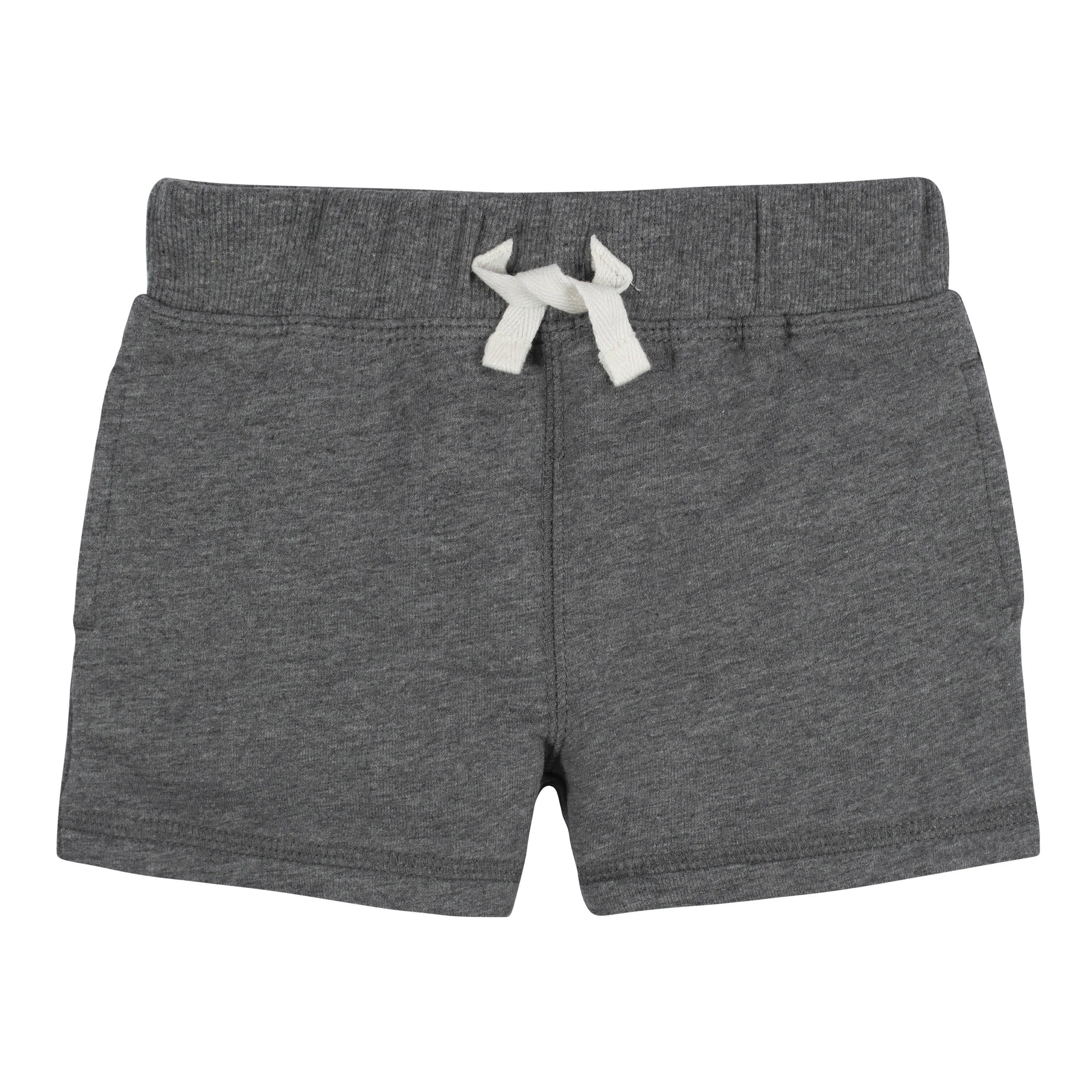 3-Pack Baby & Toddler Boys Neat Neutrals Pull-On Knit Shorts