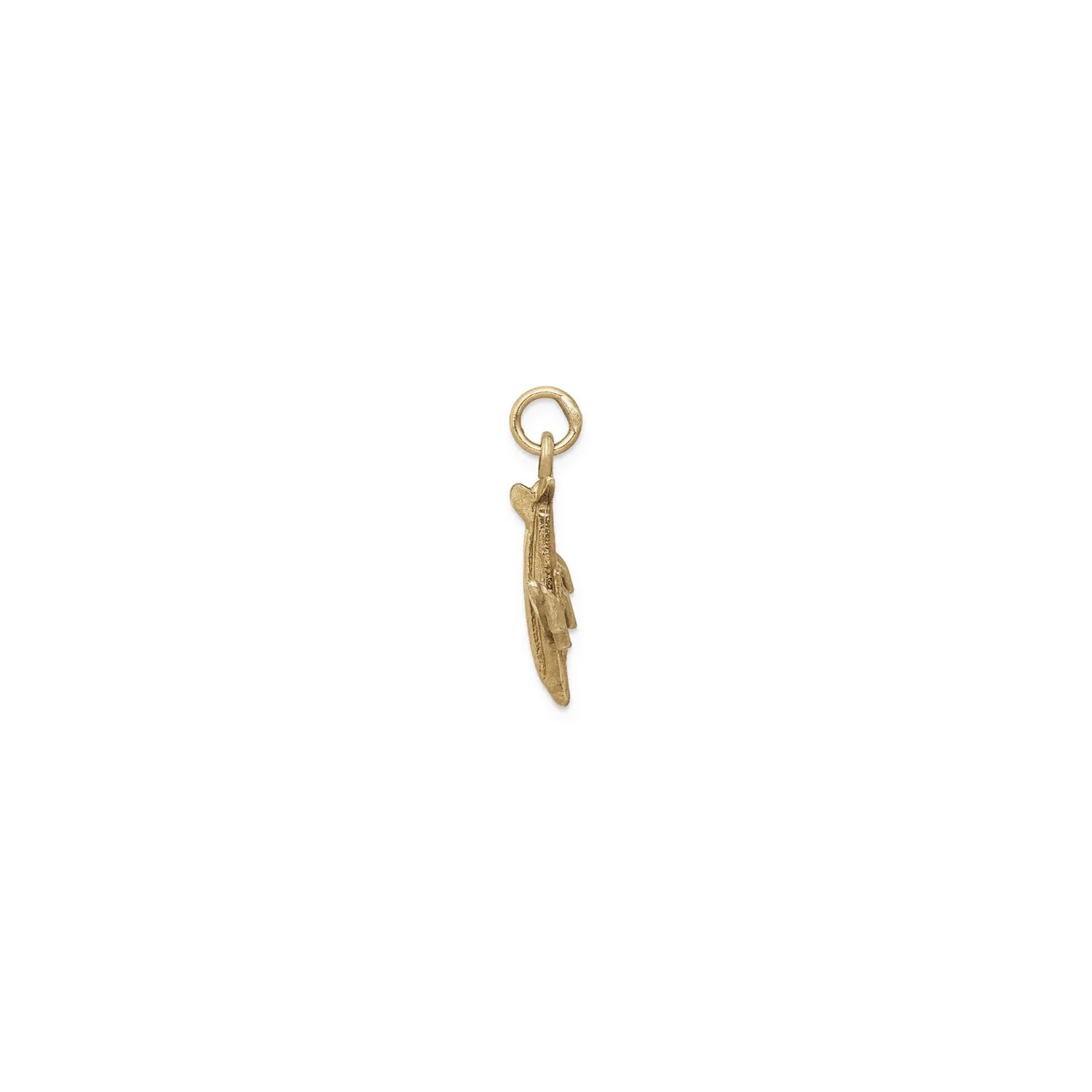 3D Airplane Pendant (14K)