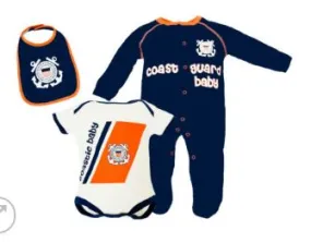 3pc Coast Guard Set w Bib