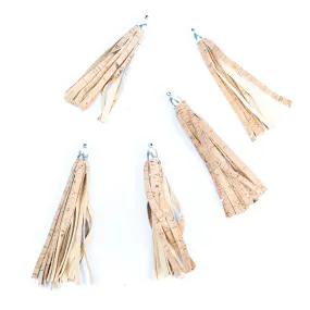 5pcs cork tassels for bag supplies jewelry finding D-8-52 (big)