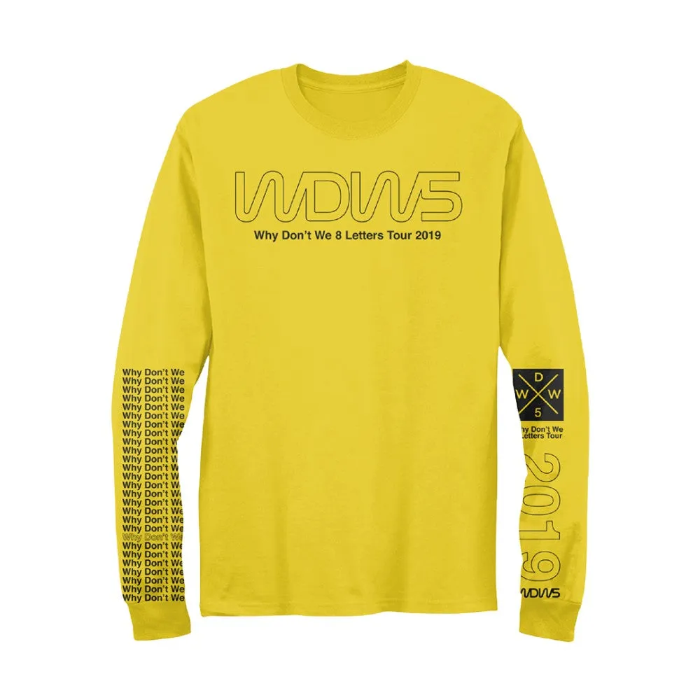 8 Letters Tour Longsleeve (Yellow)