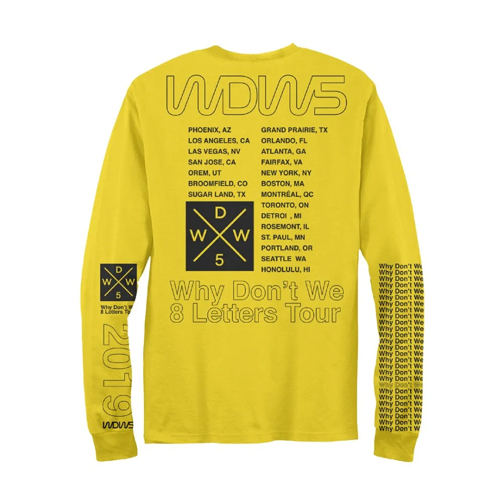 8 Letters Tour Longsleeve (Yellow)