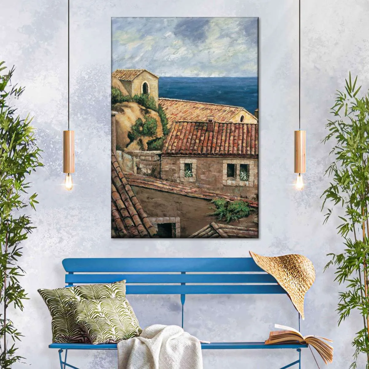 A Coastal Village II Wall Art