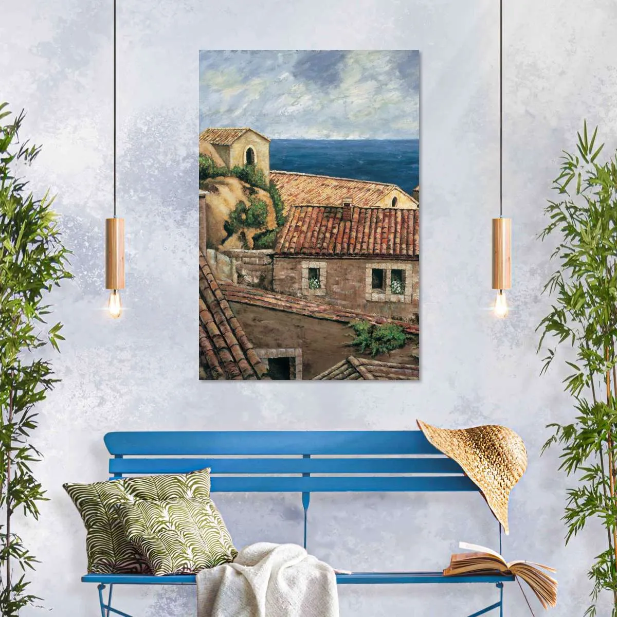 A Coastal Village II Wall Art