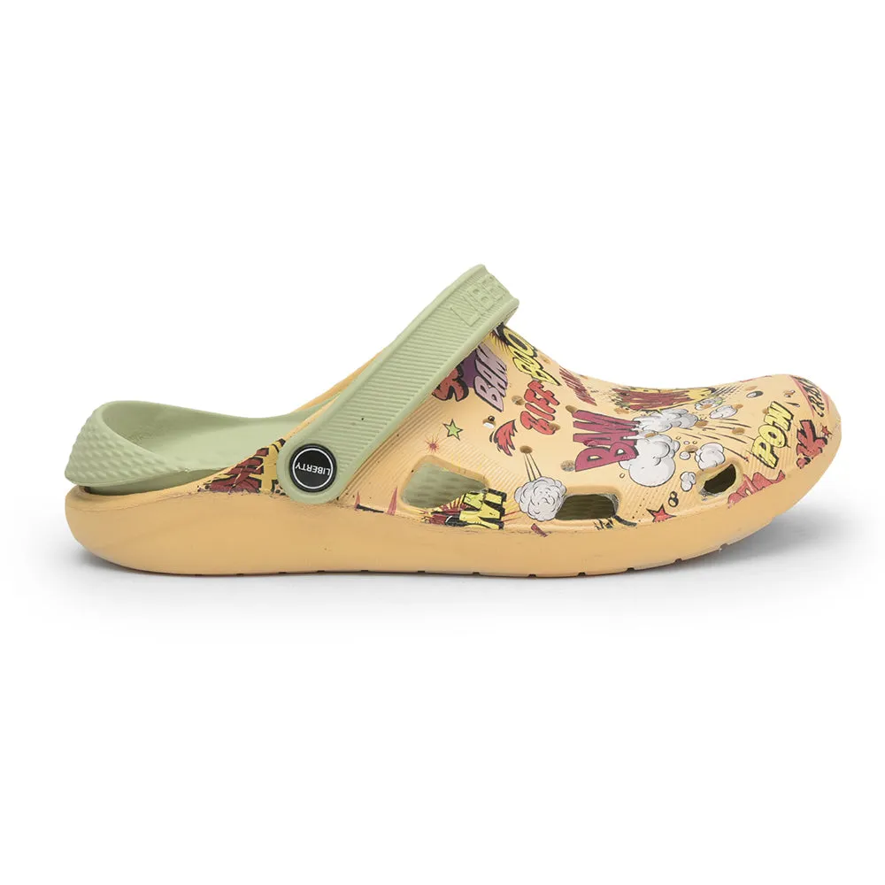 A-HA By Liberty LPMXT-810 Men Orange Clogs