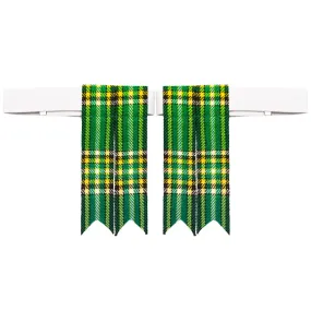 Acrylic Tartan Flashes - Irish National