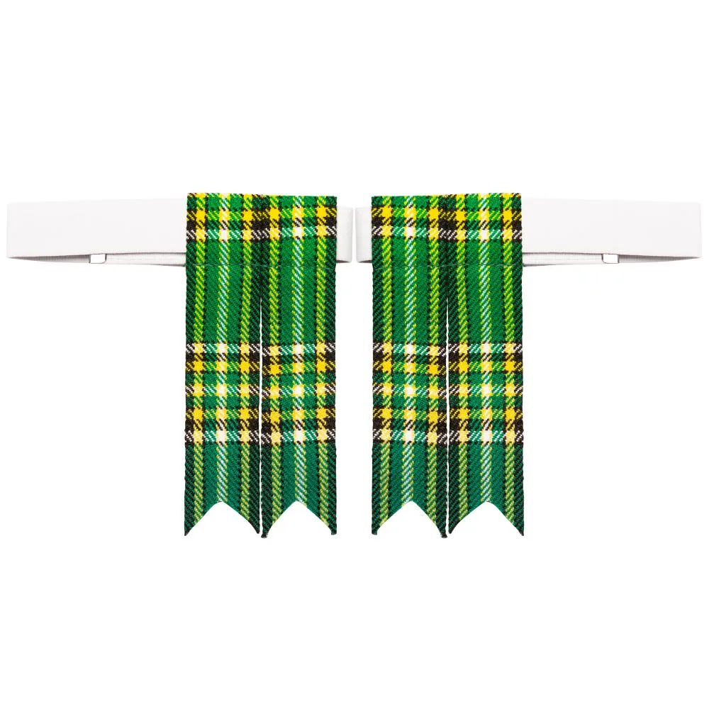 Acrylic Tartan Flashes - Irish National