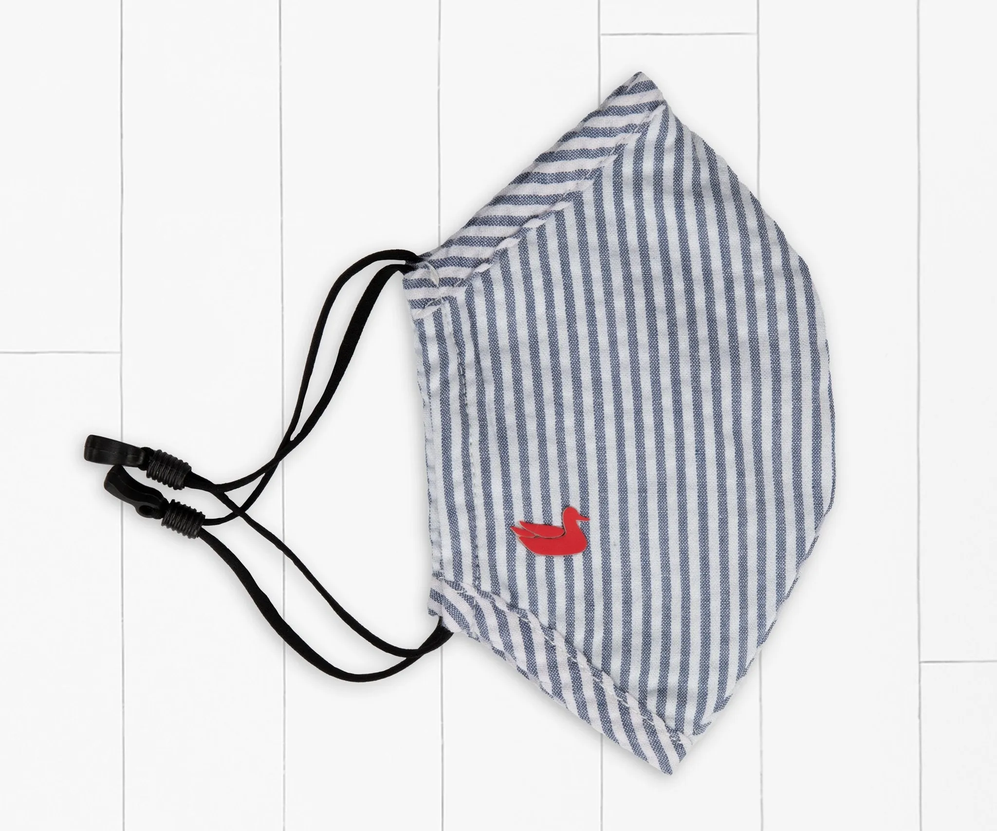 Adjustable Face Mask - Oxford Stripe