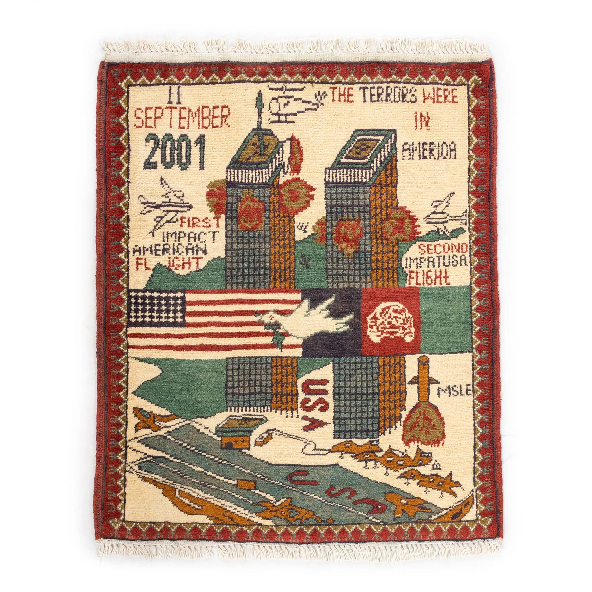 Afghan 9/11 Pattern War Rugs