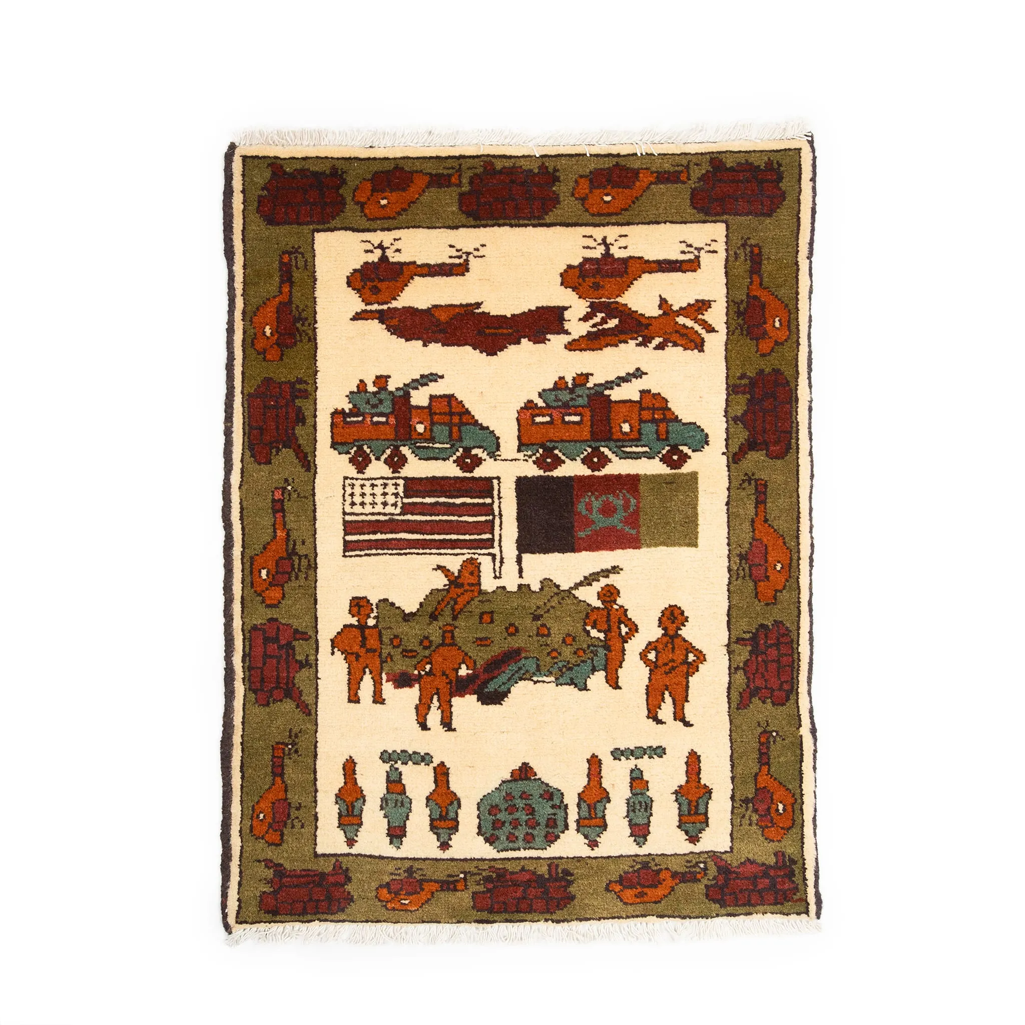 Afghan Campaign Pattern War Rug