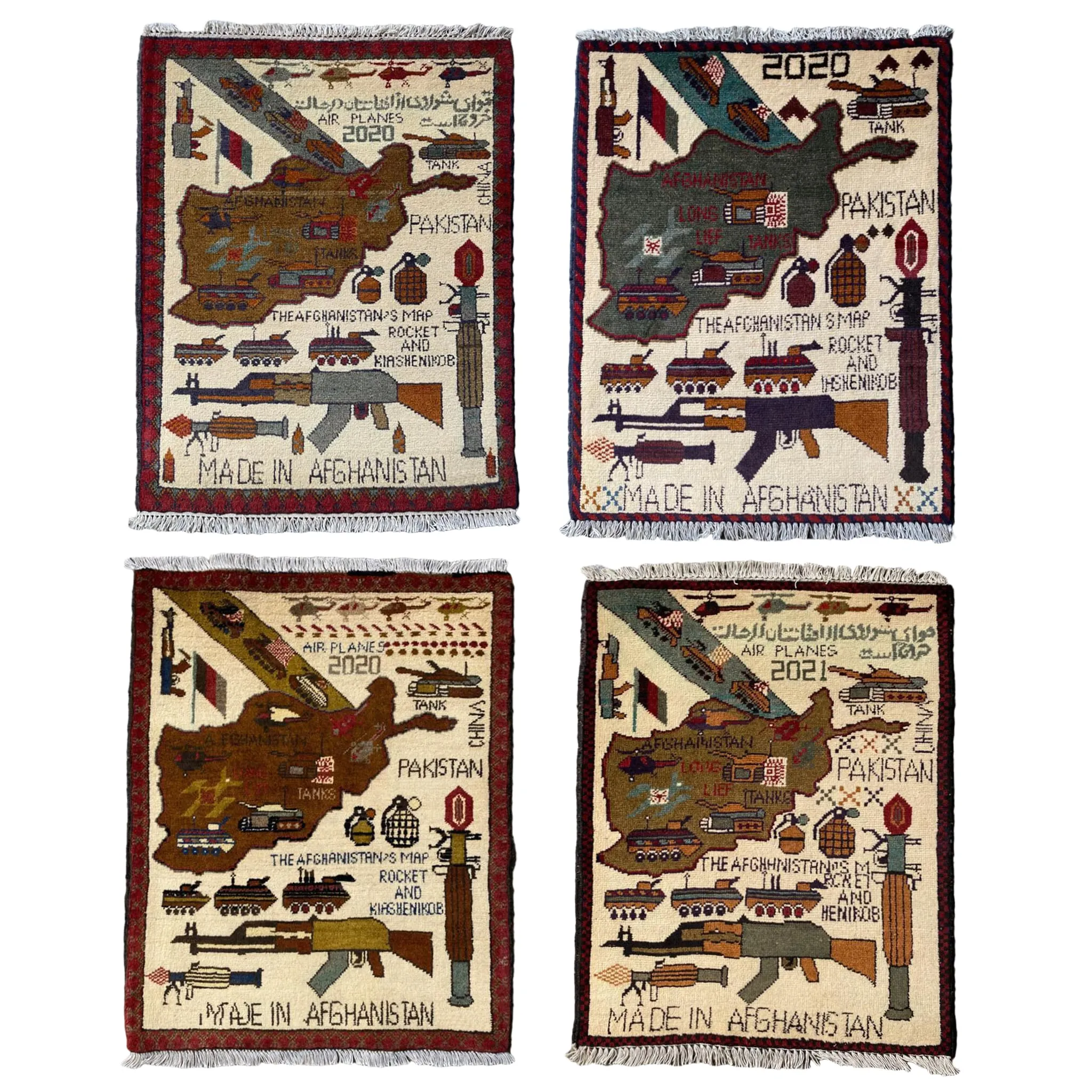 Afghan Campaign Pattern War Rug