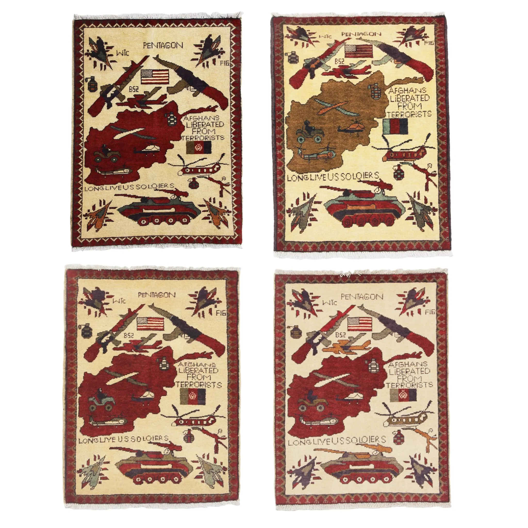 Afghan Campaign Pattern War Rug