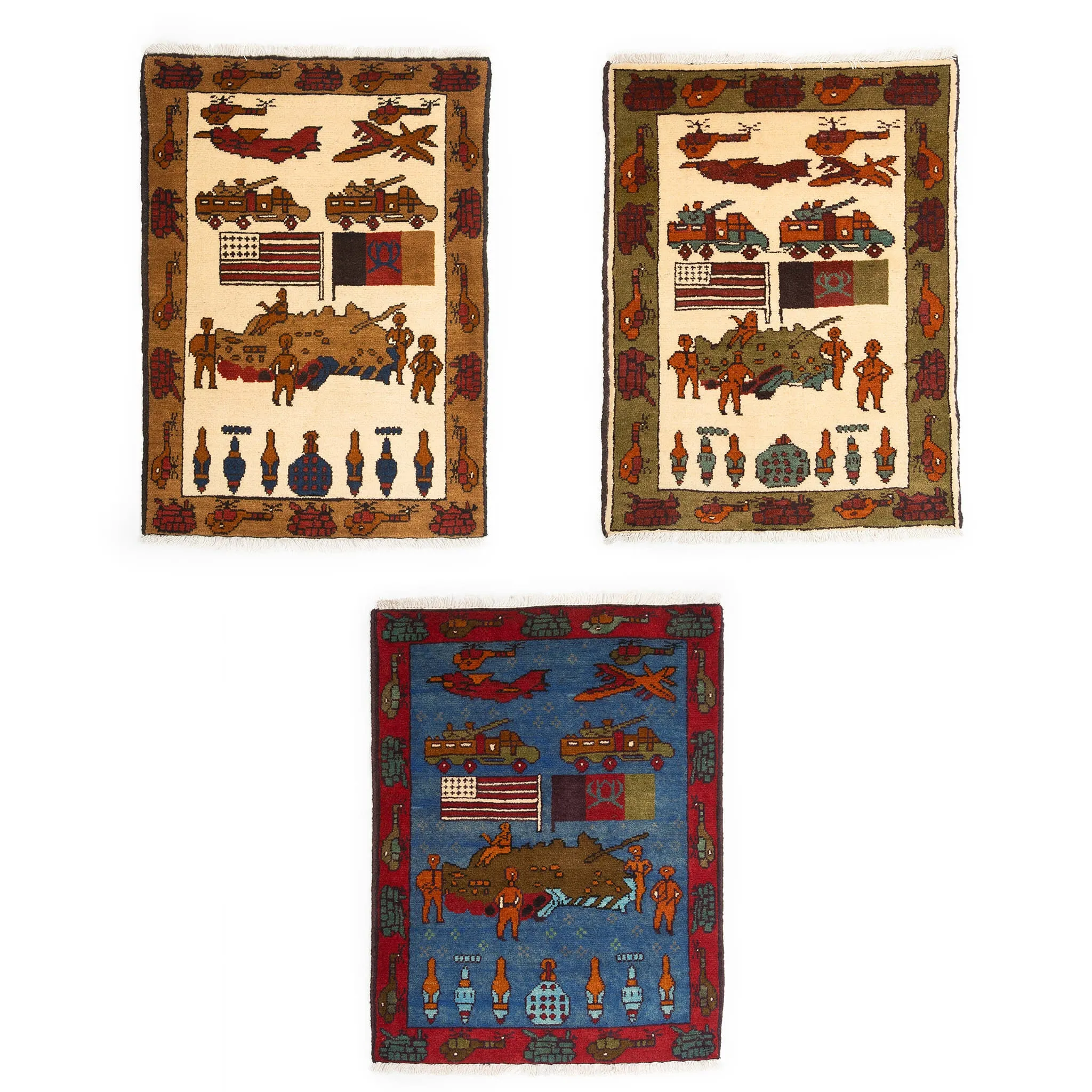 Afghan Campaign Pattern War Rug