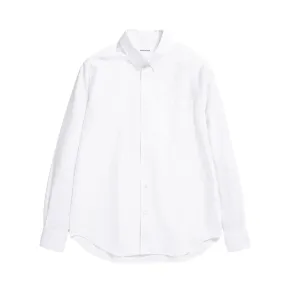 Algot Oxford Monogram Shirt - White