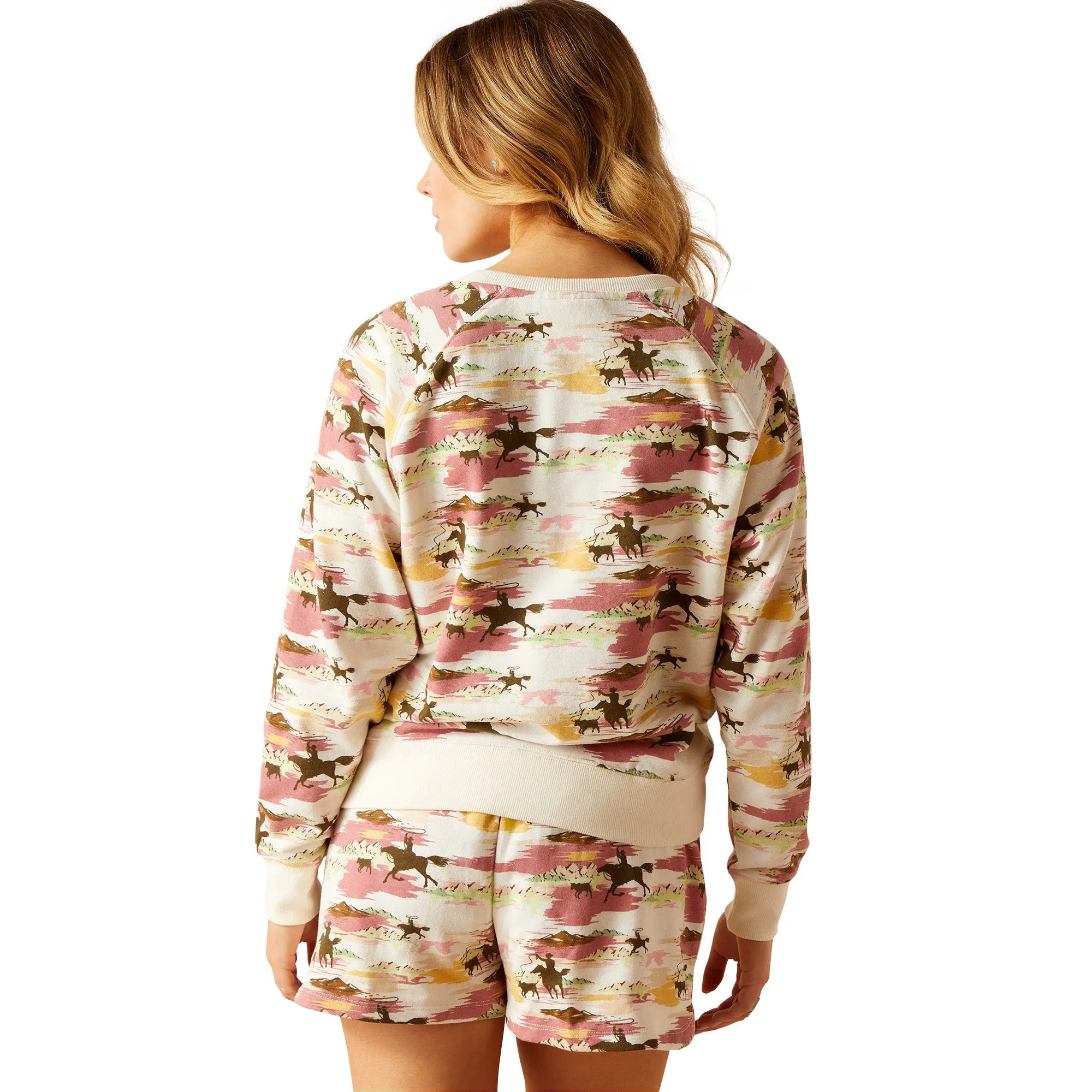 Ariat Ladies Western Scene Print Sweatshirt 10048687