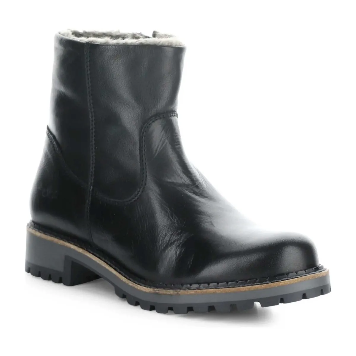 Bos And Co Calib Black Feel Leather Wateproof