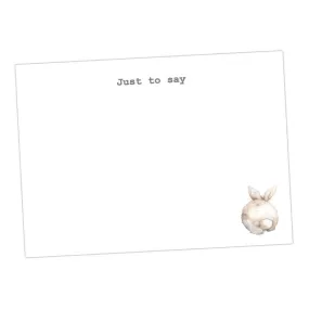 Bunny Bottom Note Cards