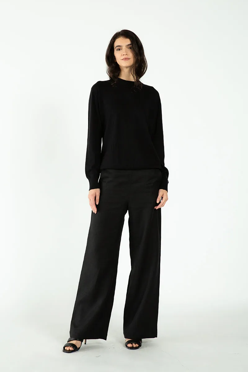 Carrie Palazzo Pants - Linen