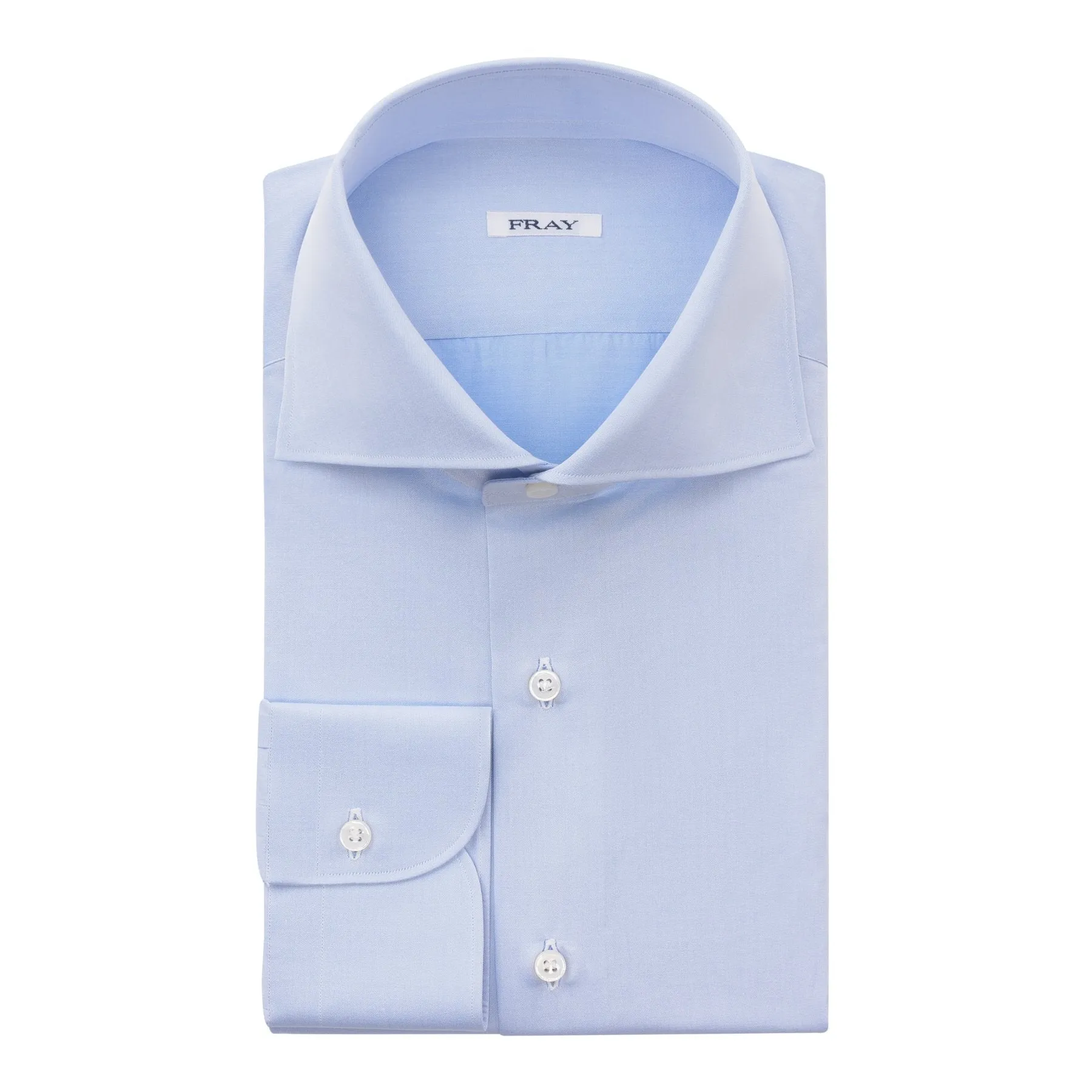 Classic Cotton Dress Shirt in Light Blue