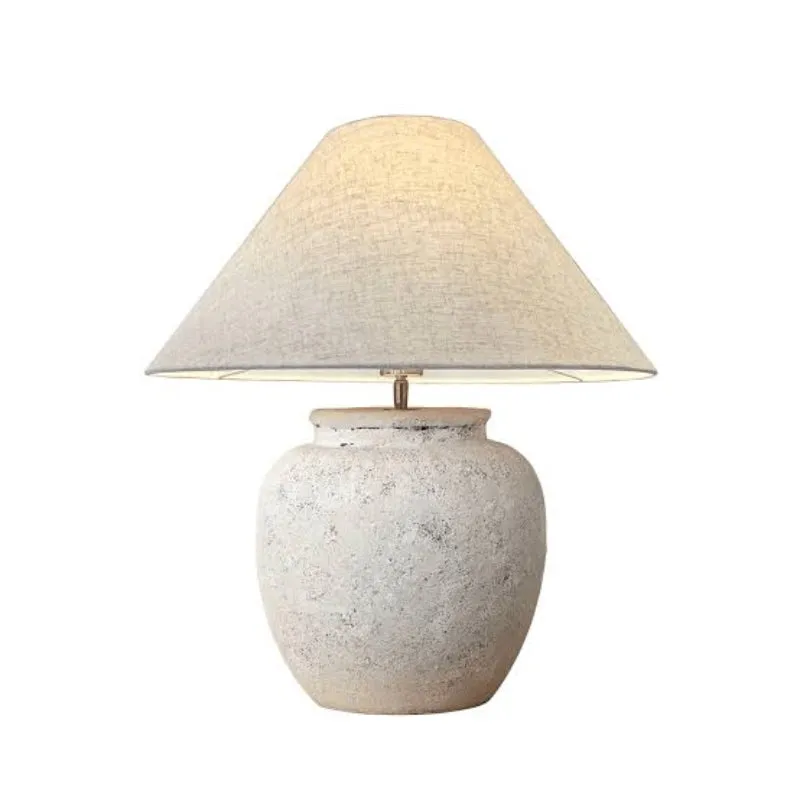 Coastal Ceramic and Linen Table Lamp | Assorted Finishes