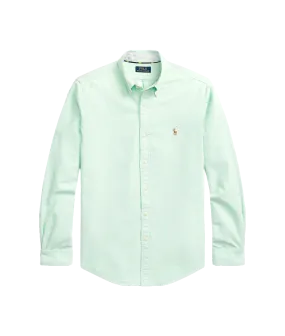 Custom Fit Oxford Shirt - Green