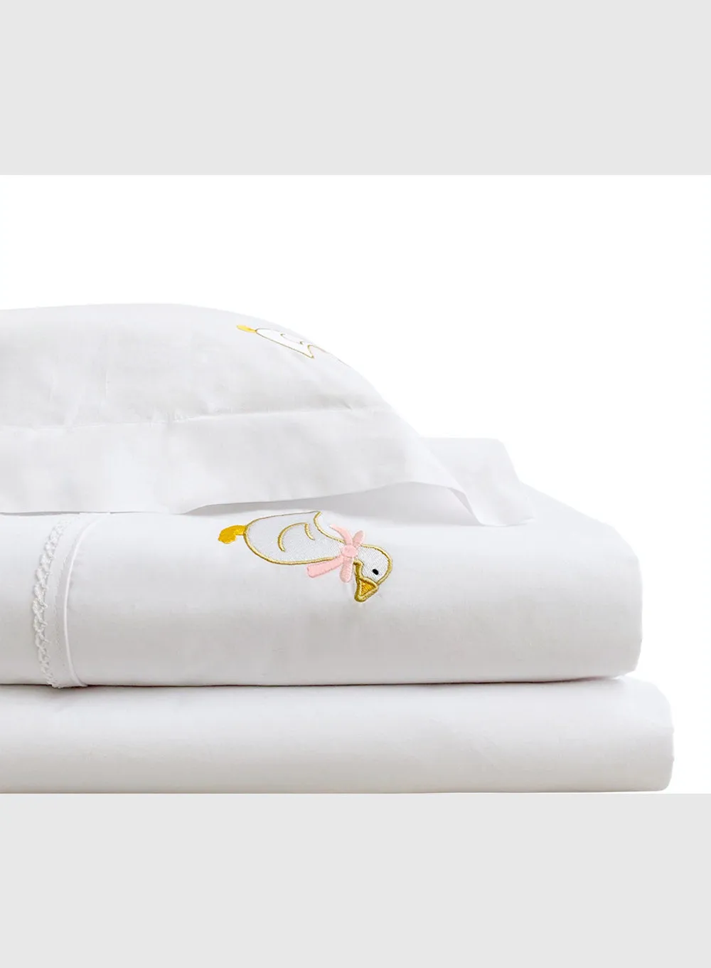 Duck Single Bed Duvet & Pillowcase Personalised Set