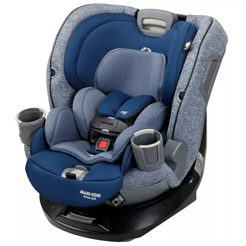 Emme 360 Rotating All-in-One Convertible Car Seat - Navy Wonder