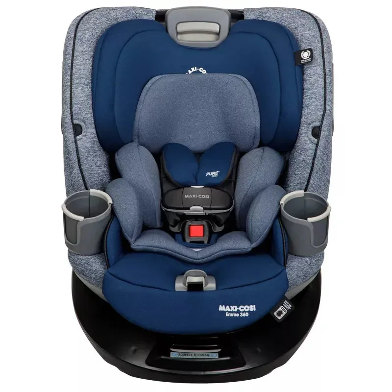 Emme 360 Rotating All-in-One Convertible Car Seat - Navy Wonder