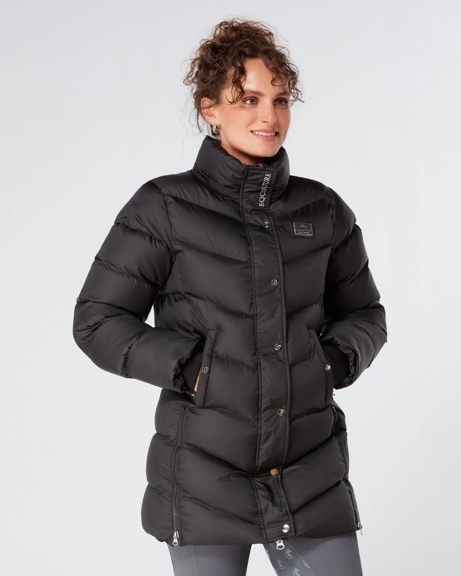 Exclusive Long Black Puffer Coat / Jacket 3.0 - Detachable Fur & Hood