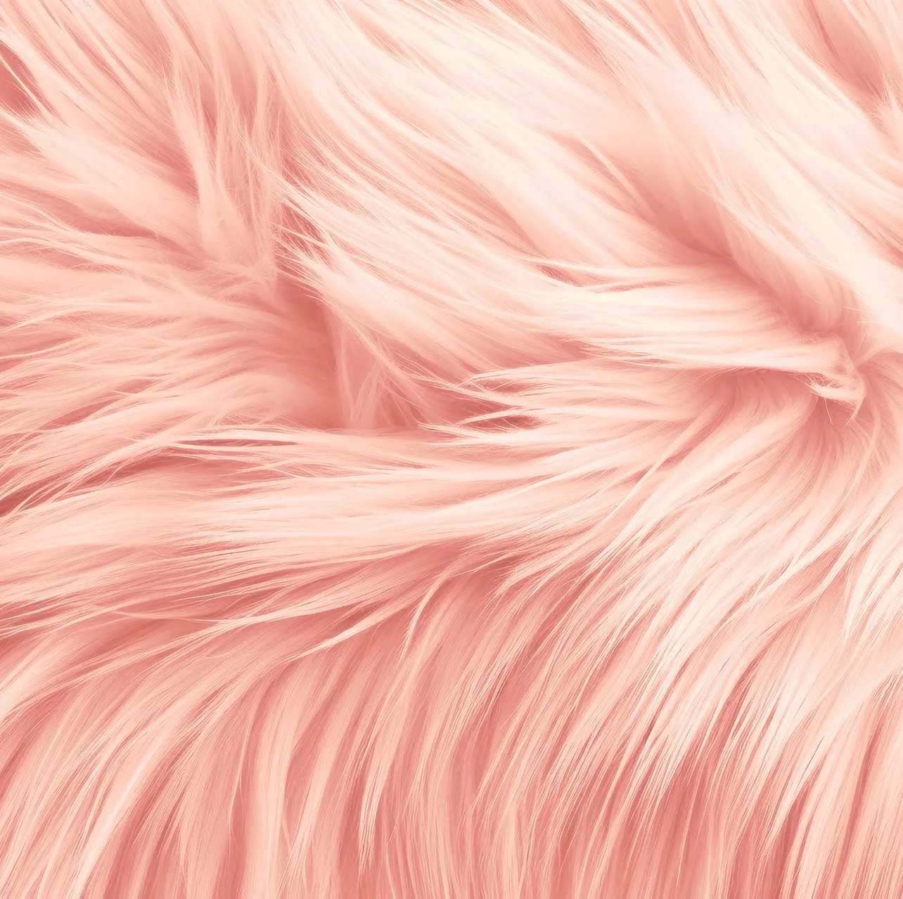 FabricLA Round Shaggy Faux Fur Fabric - 40 inches (101cm) - Circular Fluffy Area Faux Fur Use for Bedroom Carpet Play Mats for Kids Girls Princess Castle Christmas.