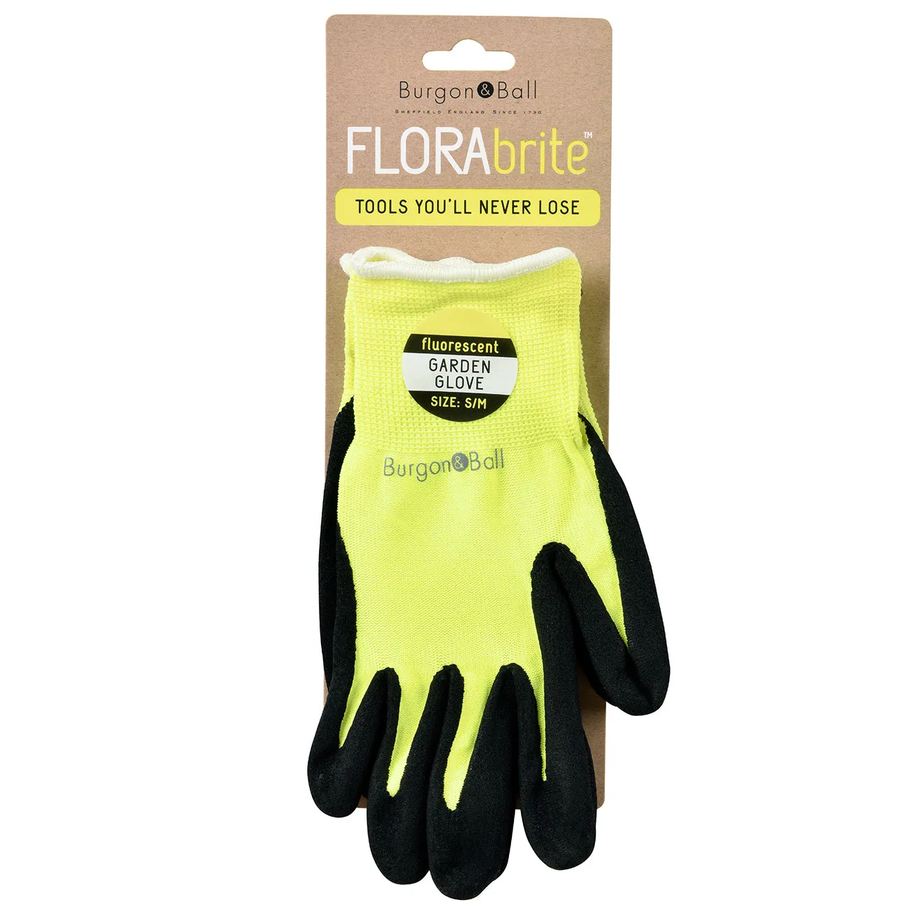 FloraBrite® Yellow Garden Gloves - M/L