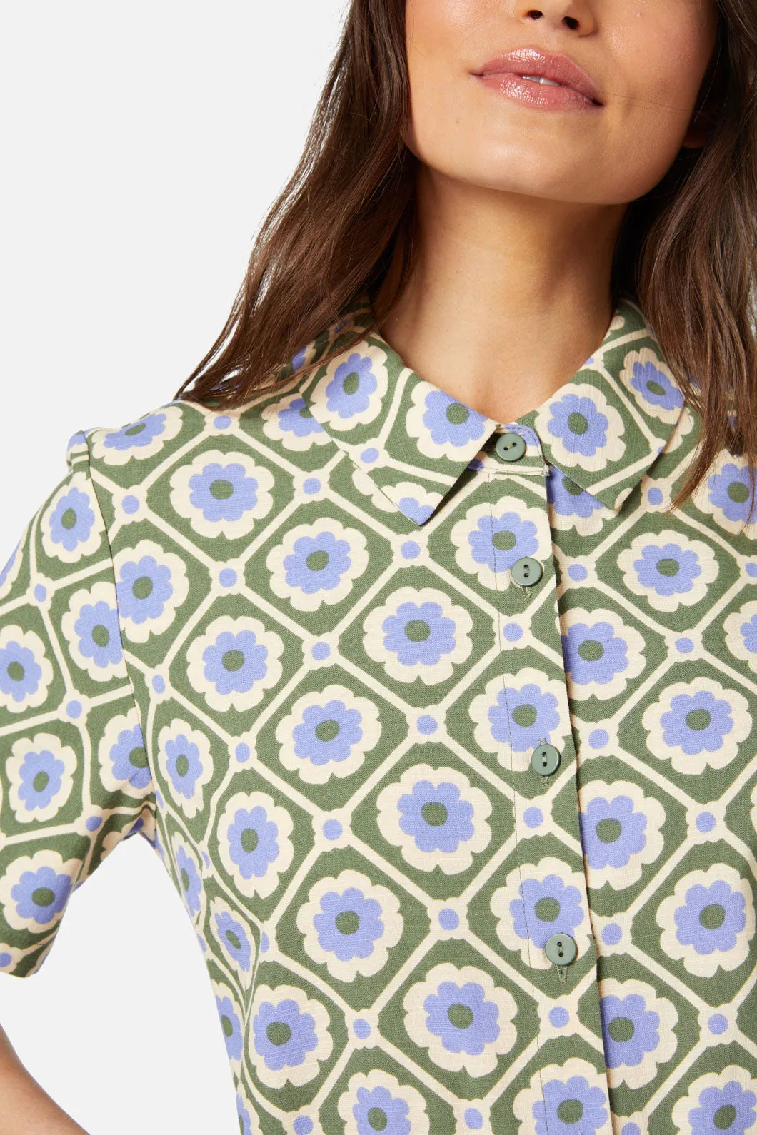 Flower Tile Shirt