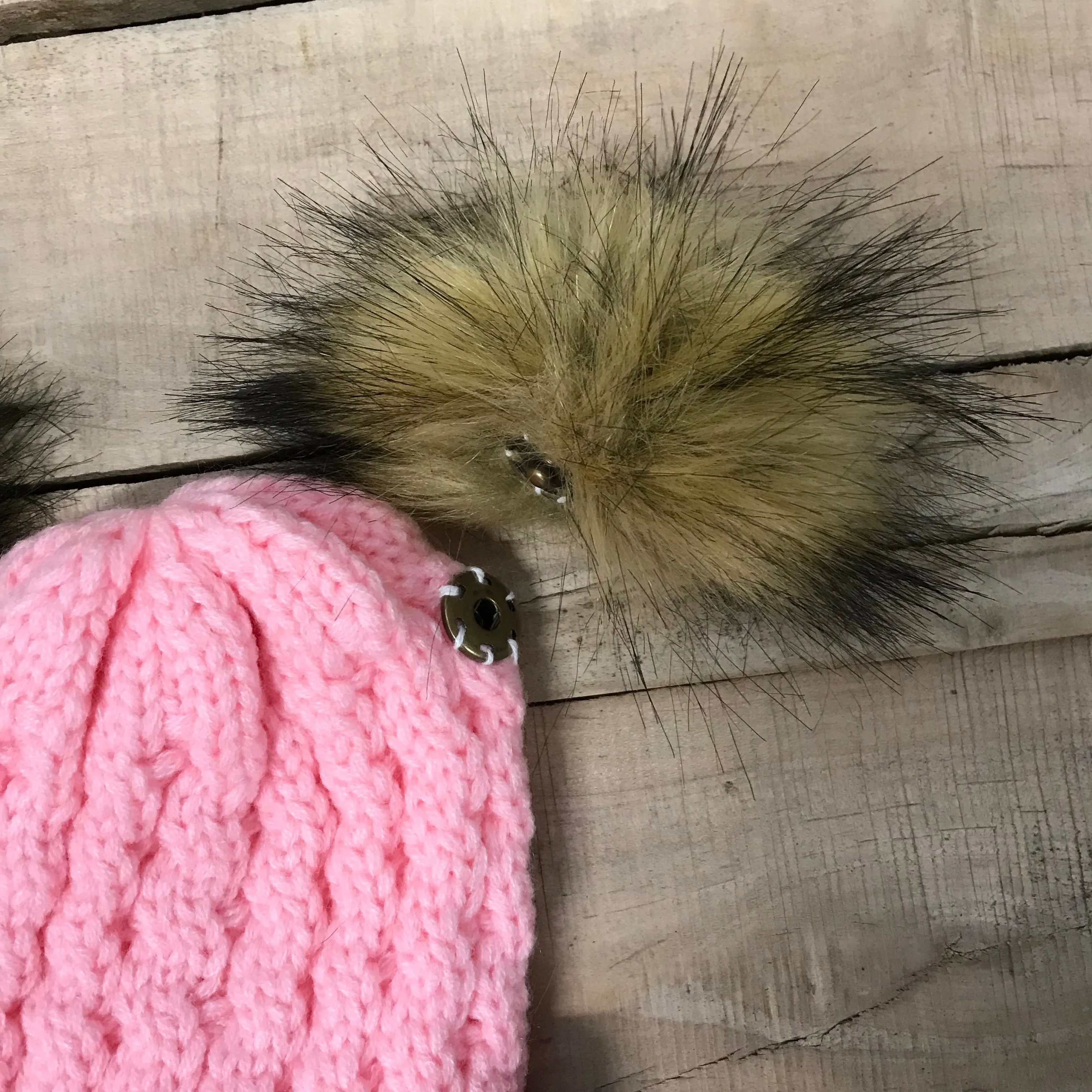 Girl's Alaska Chicks Double Pom Hat