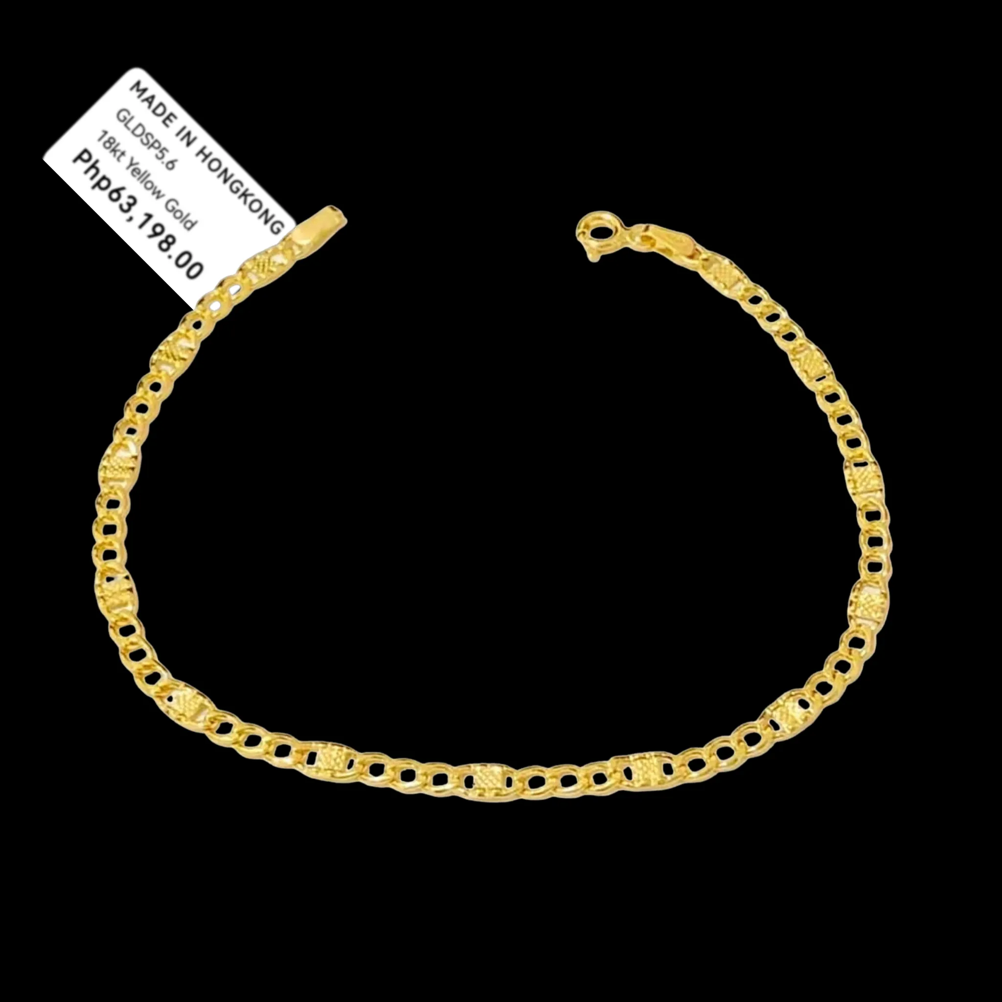 #GOLD2024 | 18K Golden Unisex Bracelet