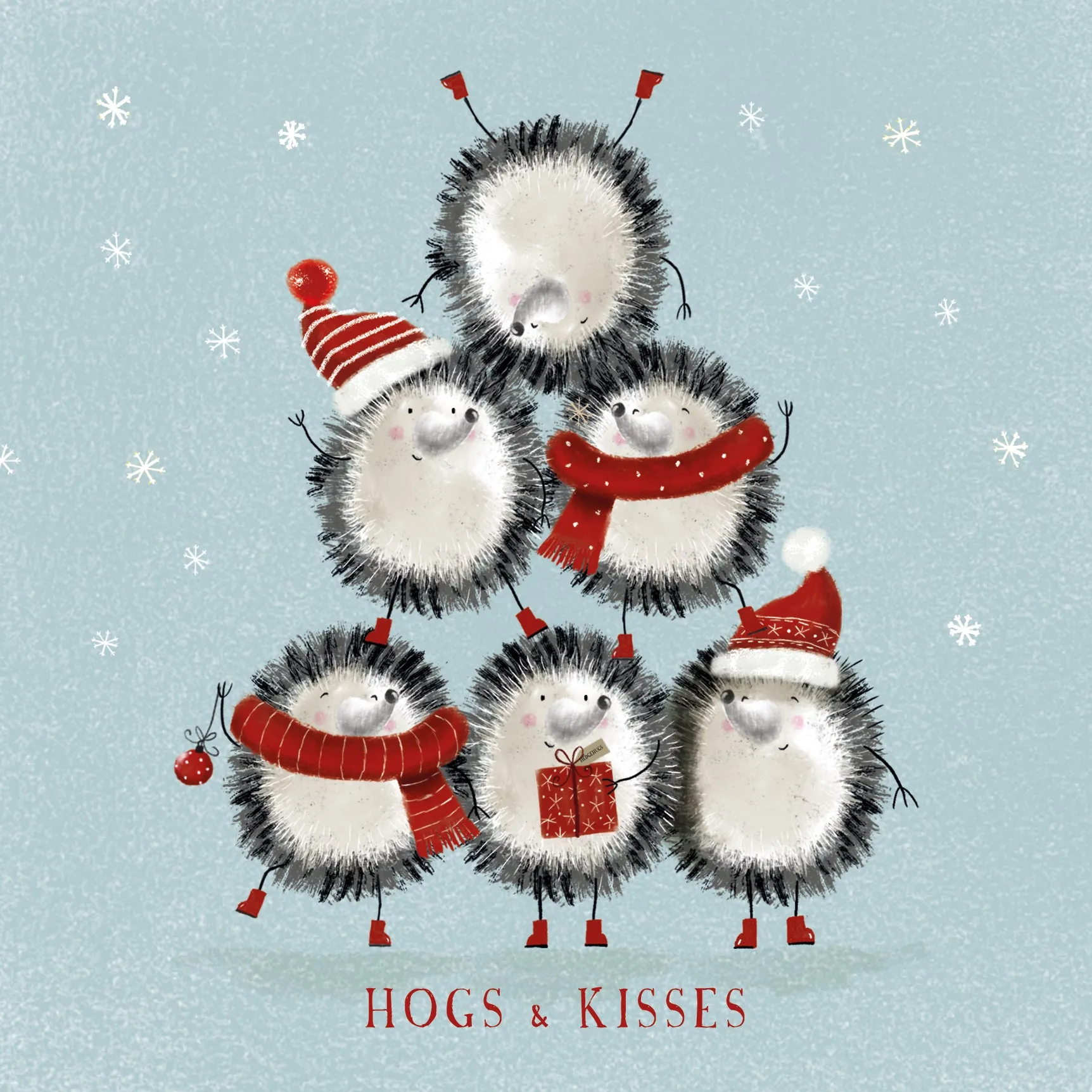 Hogs & kisses, pack of 10 cards