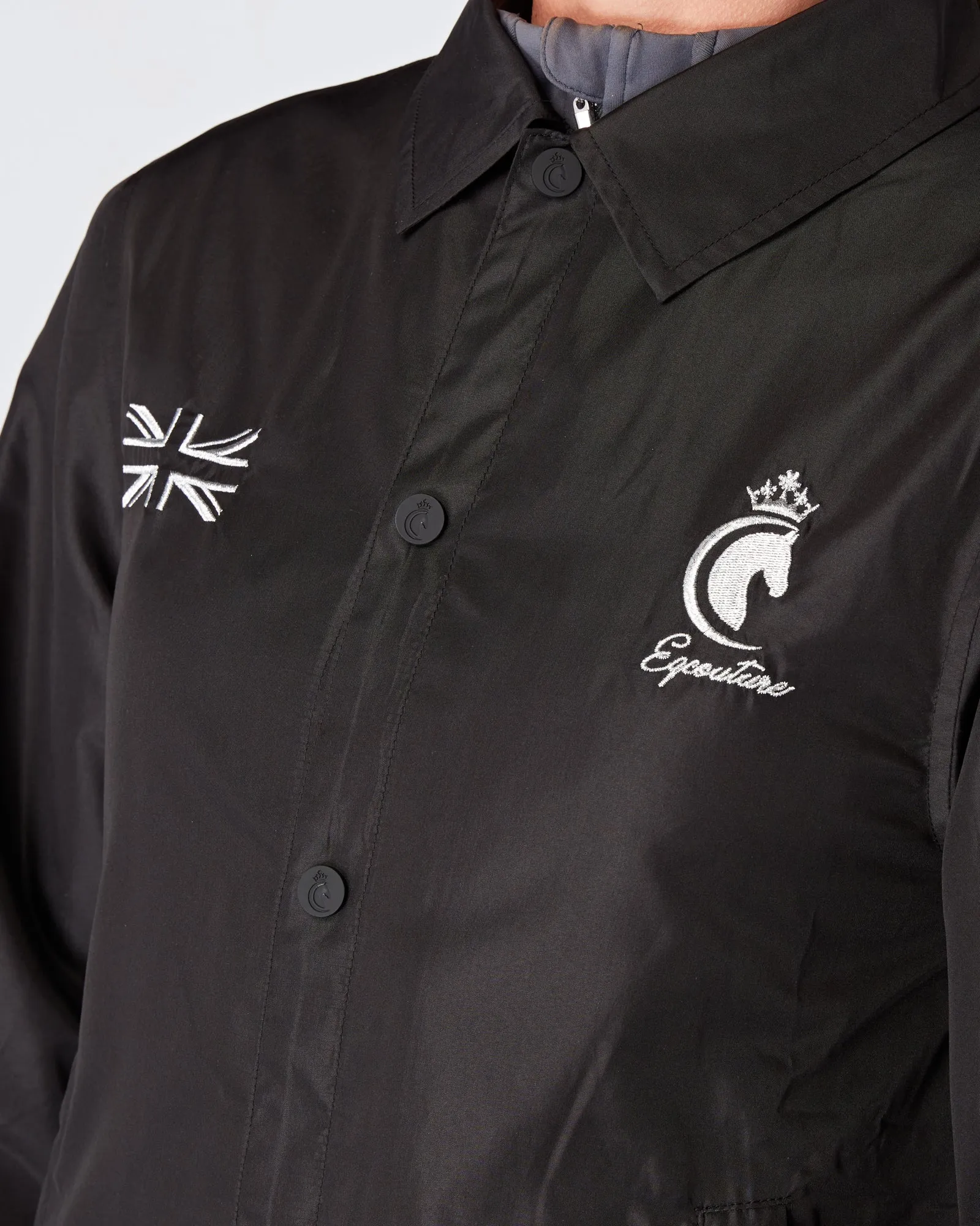 Lightweight Windbreaker Jacket - BLACK