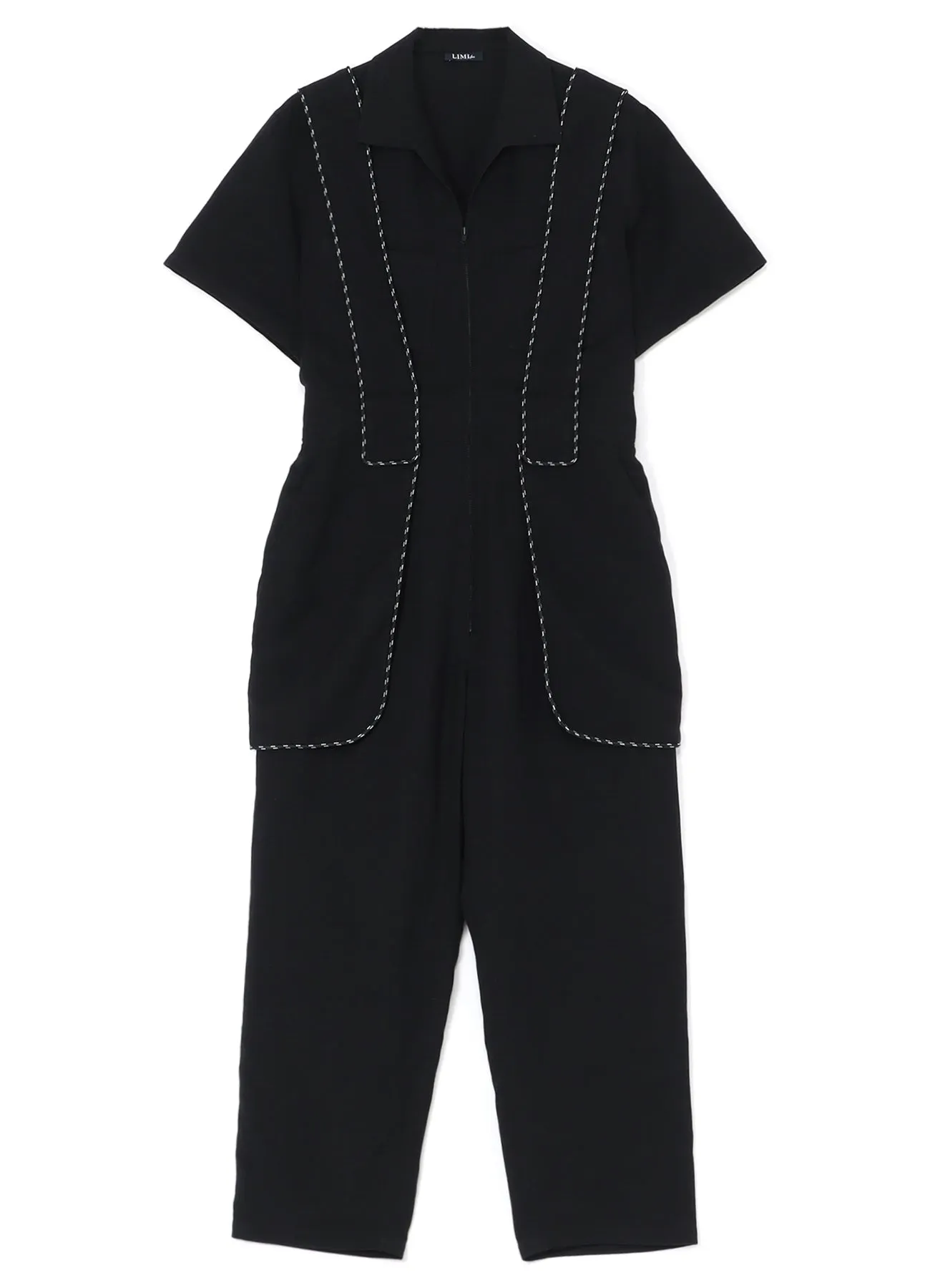 LINEN/RAYON CANVAS JUMPSUIT