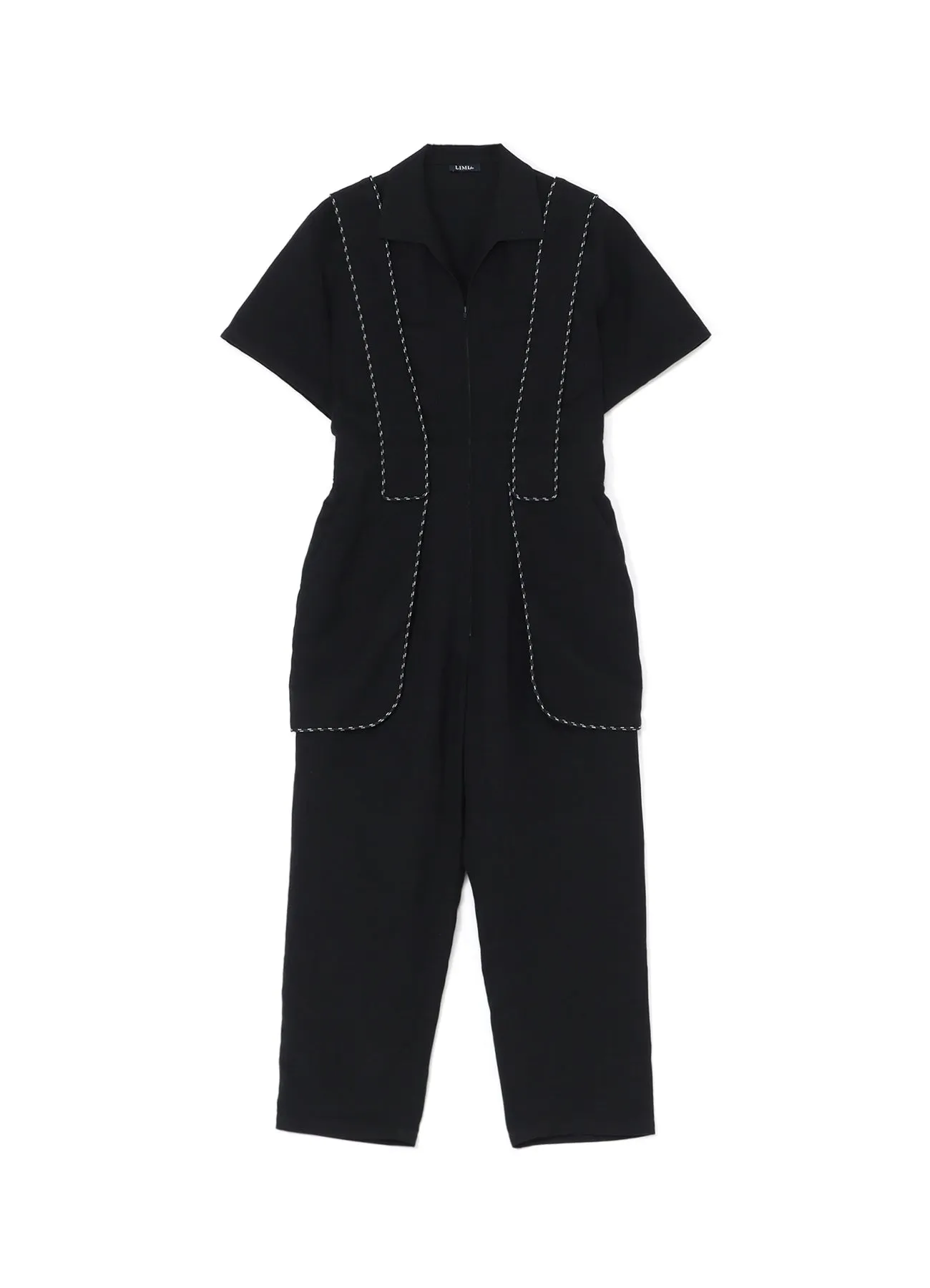 LINEN/RAYON CANVAS JUMPSUIT