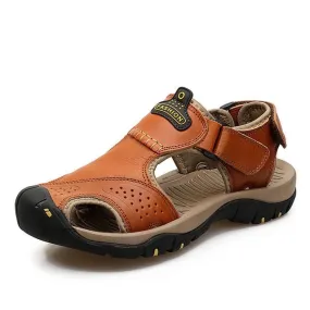 Men's High-Altitude Ortho Heel Strap Sandals - Orange