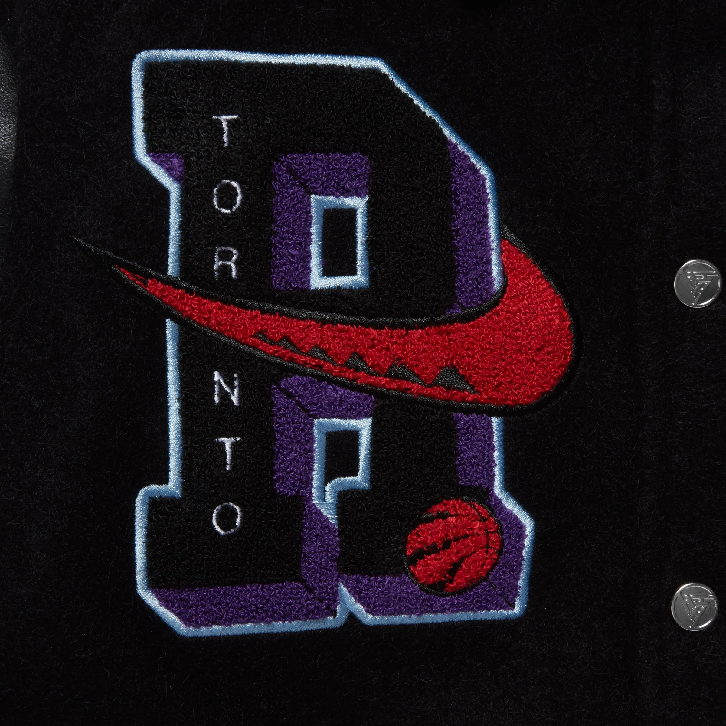 NBA TORONTO RAPTORS VARSITY JACKET (BLACK)