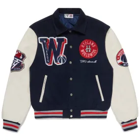 NBA WASHINGTON WIZARDS VARSITY JACKET (NAVY)