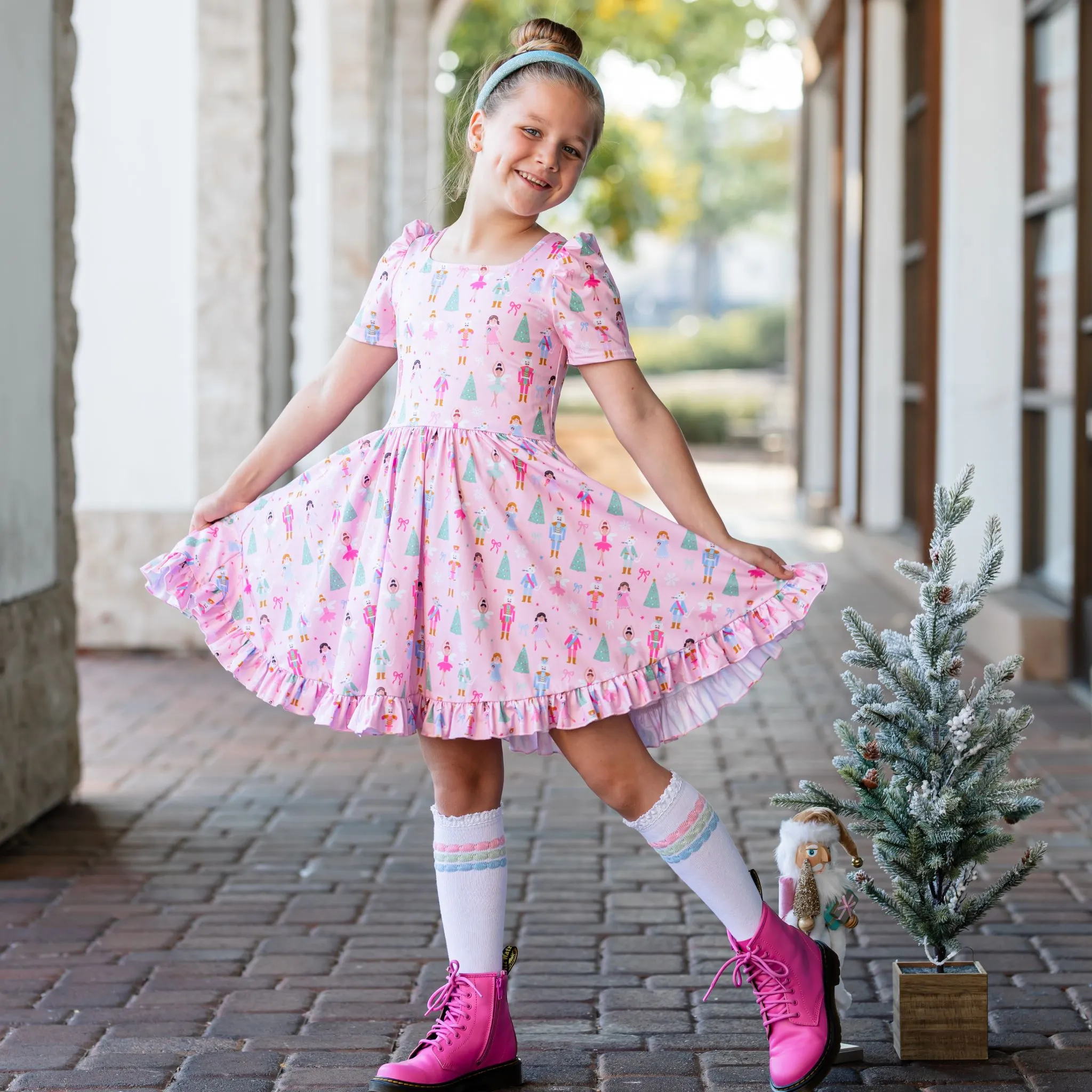 Nutcracker Mod Twirl Dress