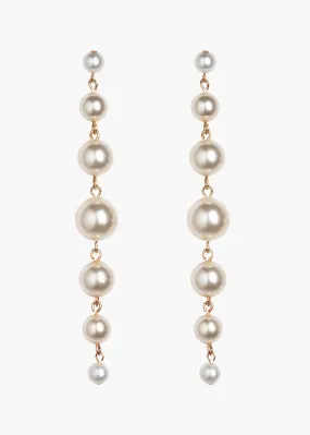 Perlette Earrings -- Pearl