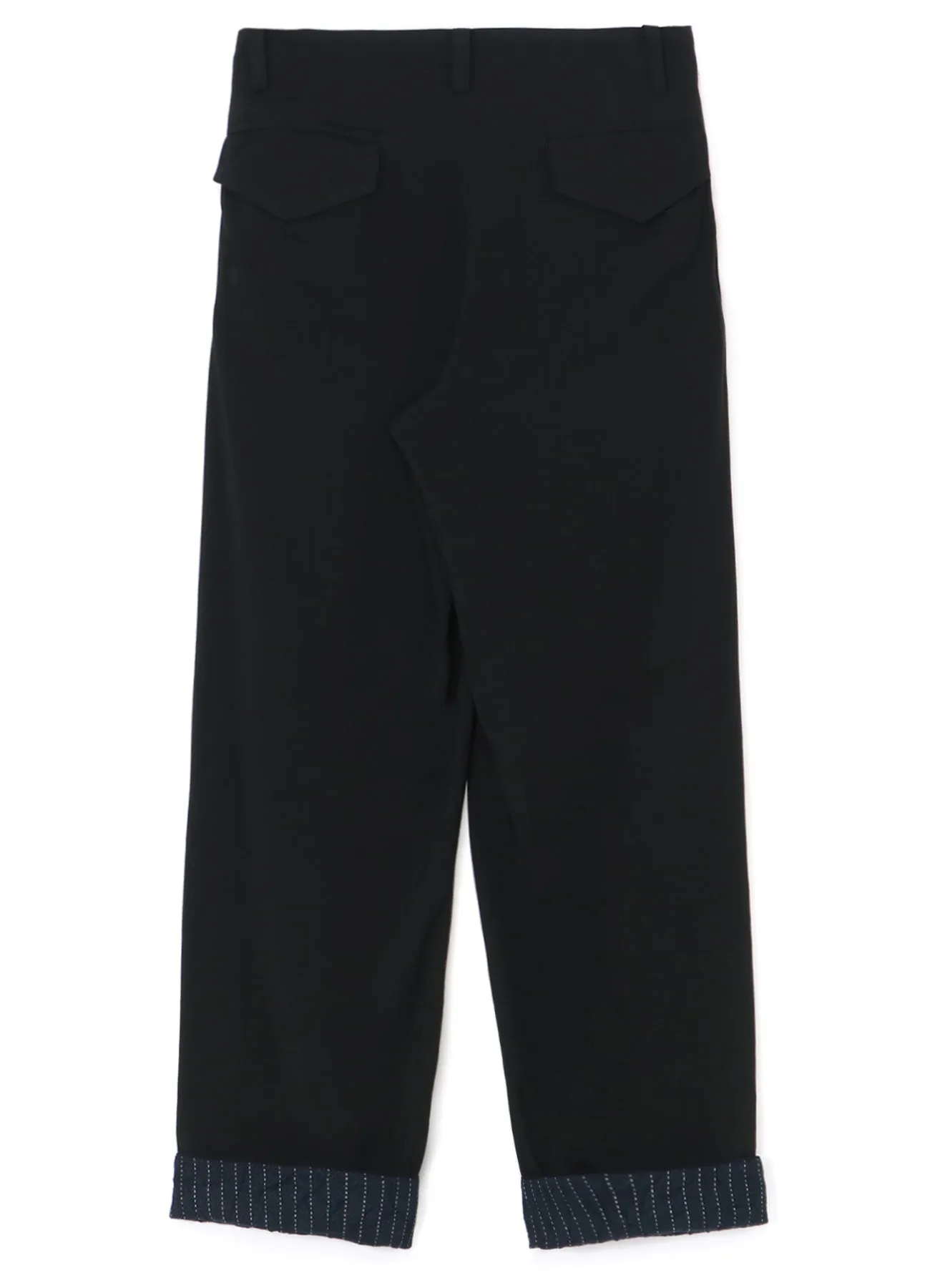 RAYON/GABARDINE STRAIGHT LEG PANTS