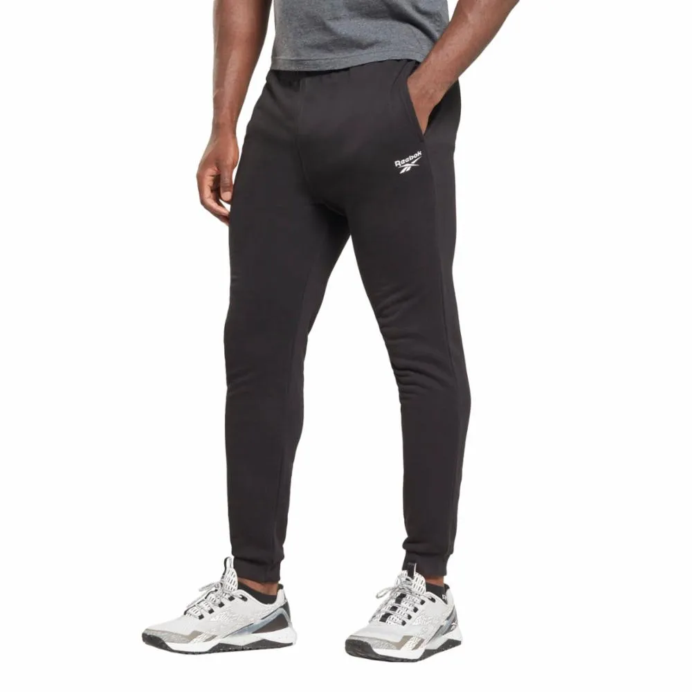 Reebok Apparel Men Reebok Identity French Terry Joggers BLACK