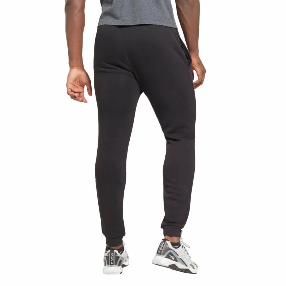 Reebok Apparel Men Reebok Identity French Terry Joggers BLACK