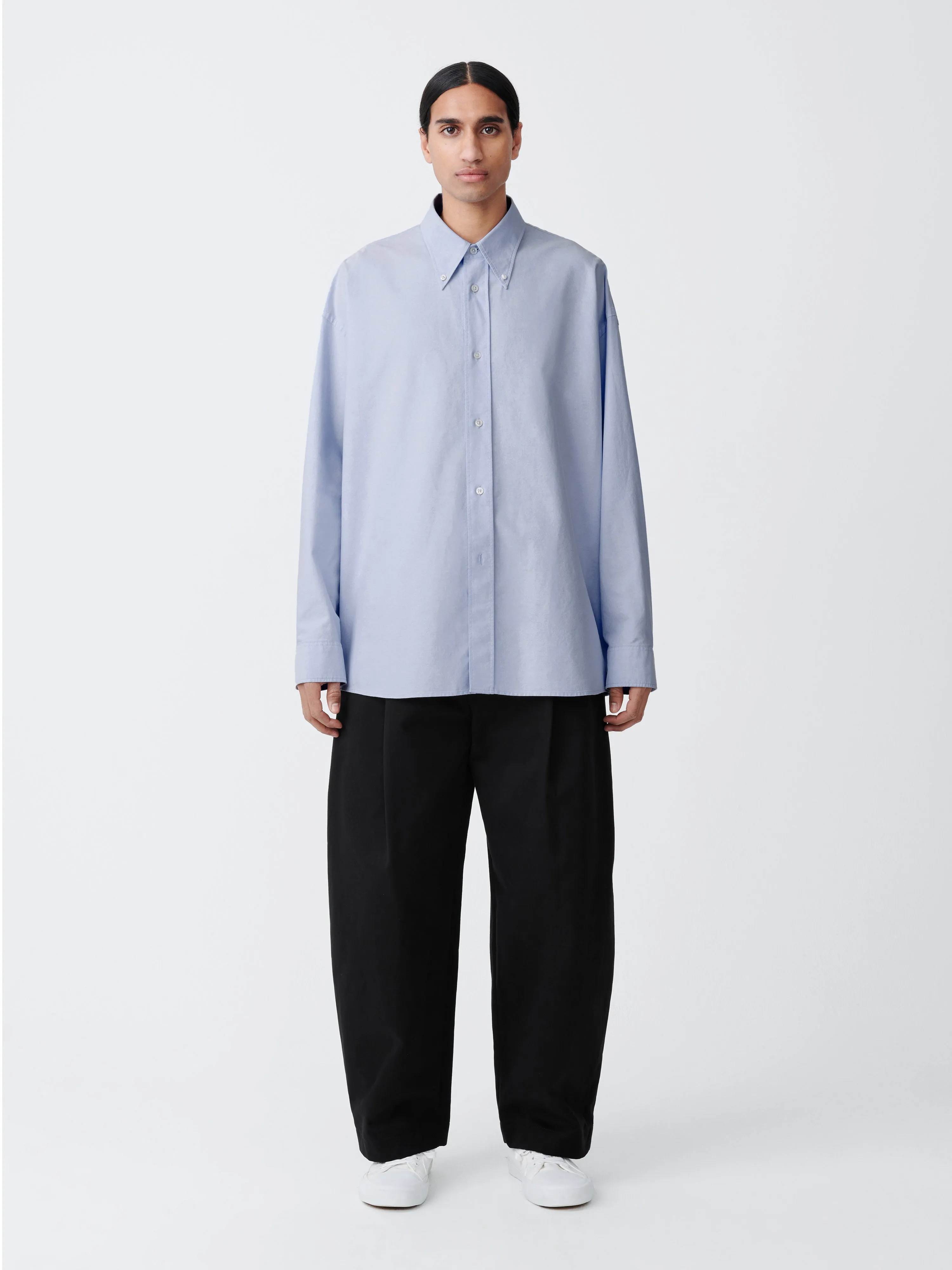 Ruskin Shirt in Powder Blue