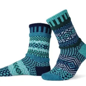 Solmate Adult Crew Evergreen Sock